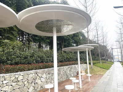景观金属异形凉亭